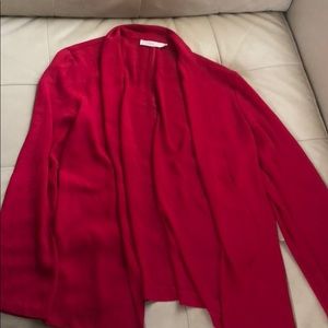 Blouse material blazer